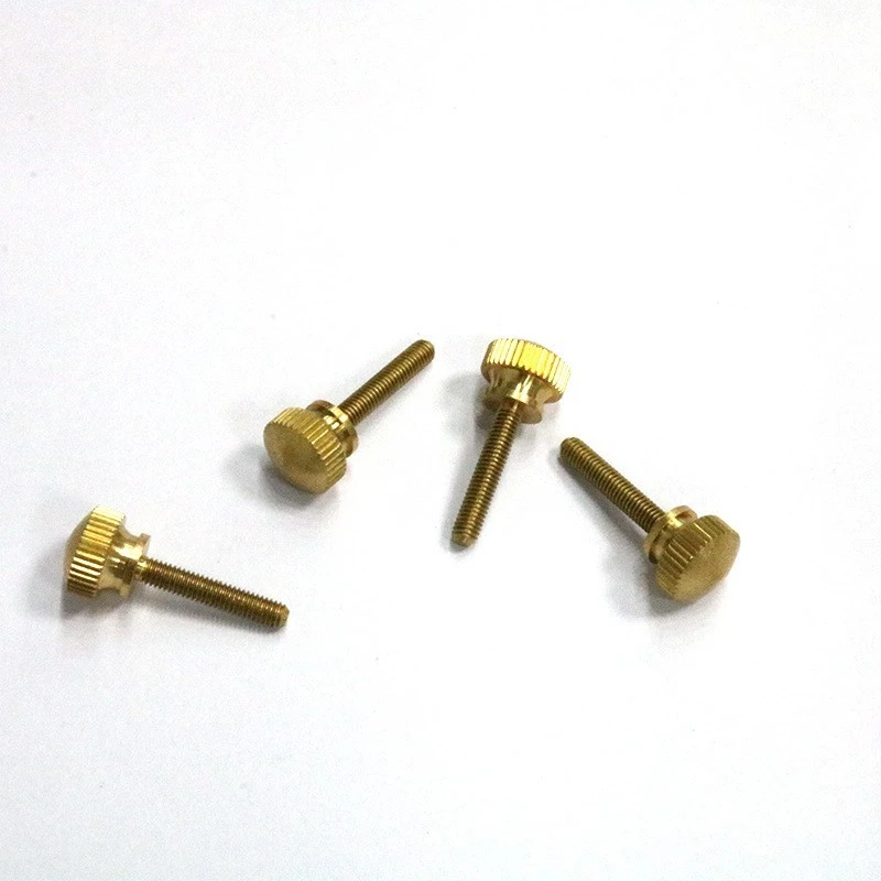 Brass Knurled Screw