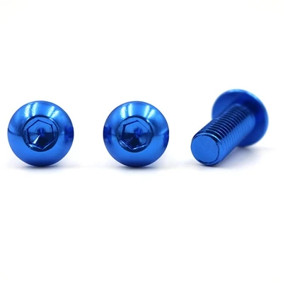 Tilpasning av farget aluminiumslegering 6061 skruer