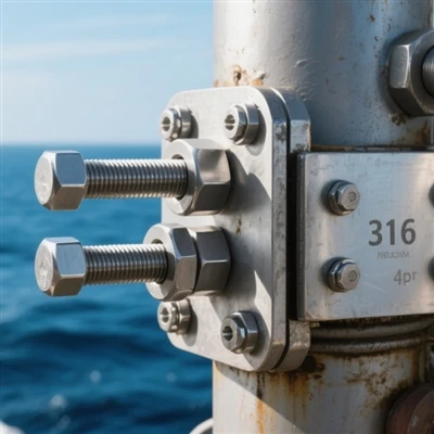 Marine og offshore -festemidler: Hvorfor er 316 rustfritt stål førstevalget?