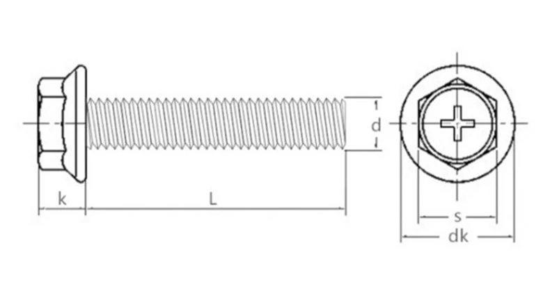 phillips flanged head bolt 1 phillips flanged head bolt 1
