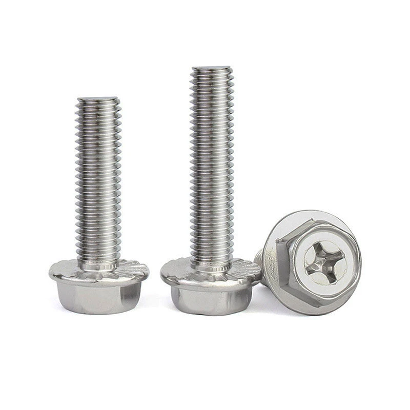 phillips flanged head bolt 8