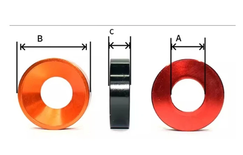 aluminum countersunk washer 1