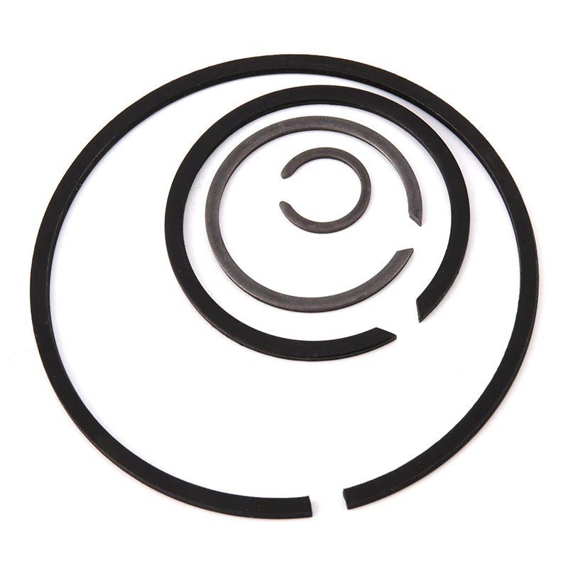 Enkelt-sving spiral ytre støttinger