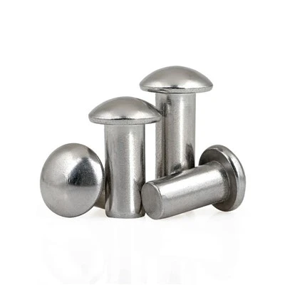 Solid nagle av aluminium